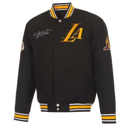 Los Angeles Lakers Reversible Wool Varsity Jacket