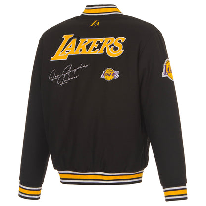 Los Angeles Lakers Reversible Wool Varsity Jacket