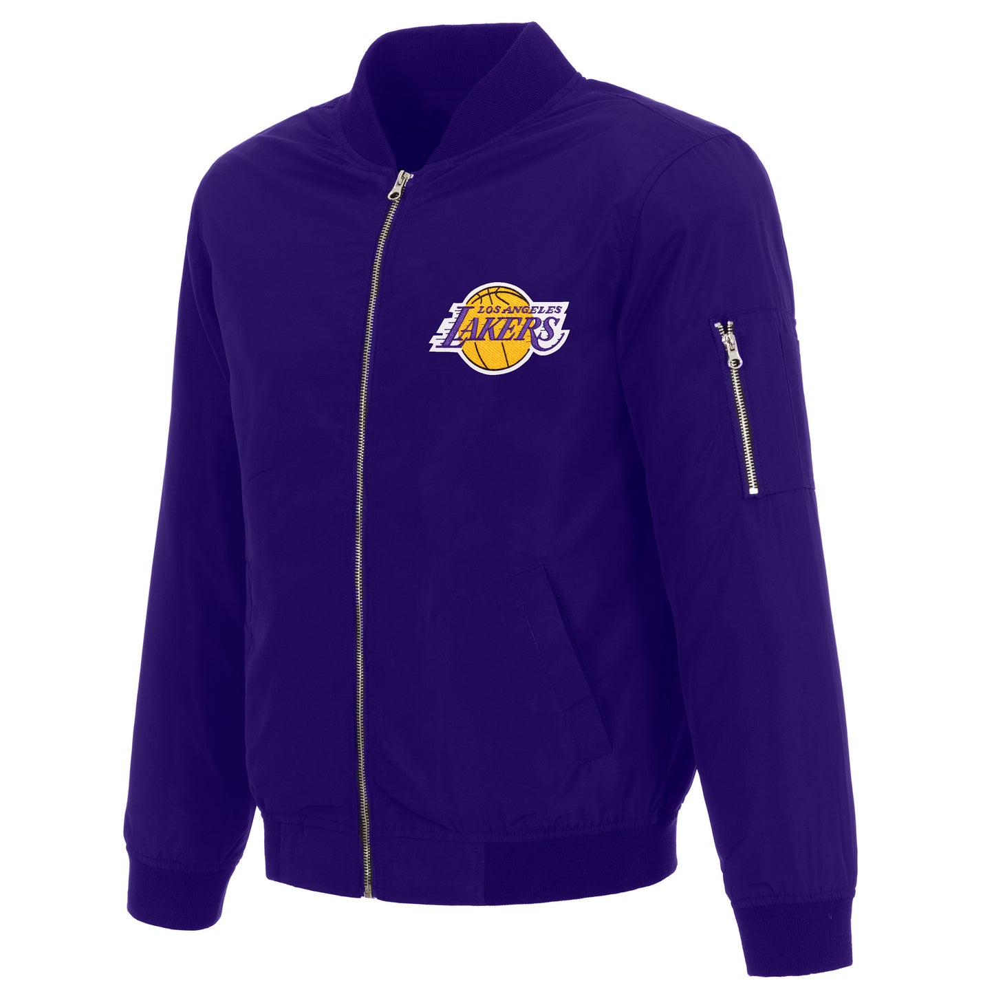 Los Angeles Lakers Nylon Bomber Jacket