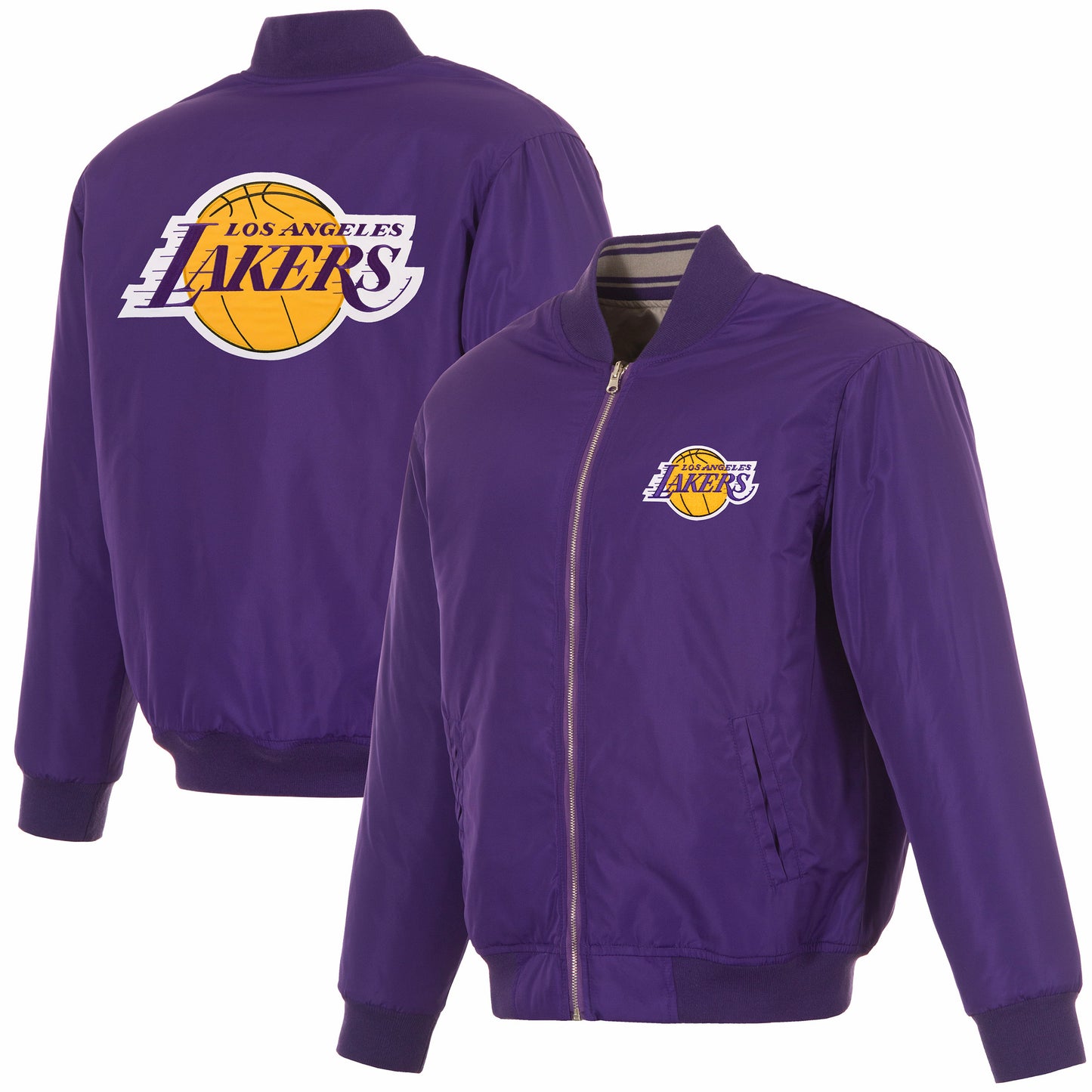 Los Angeles Lakers Reversible Flight Jacket