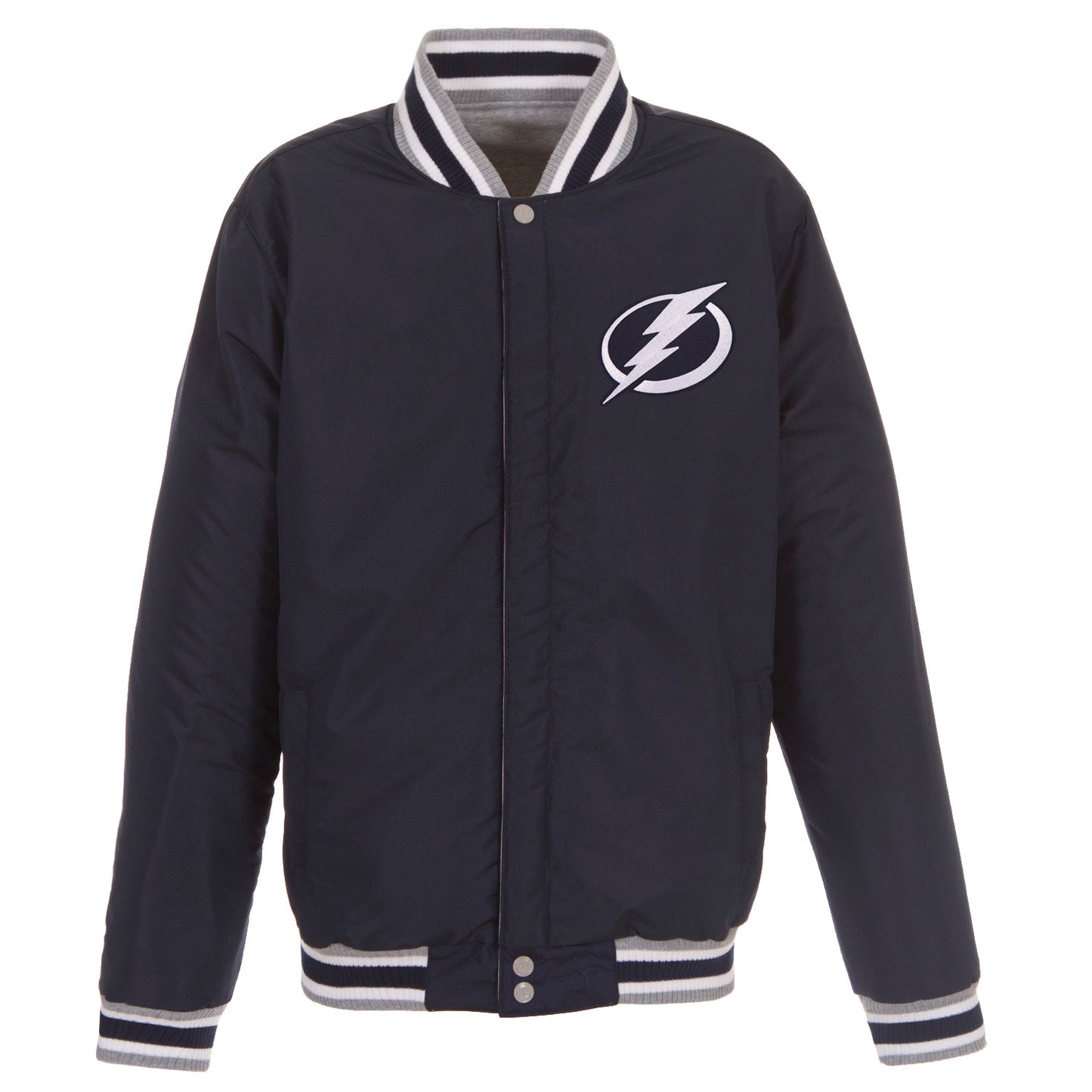 Tampa Bay Lightning Reversible Two-Tone Fleece Jacket
