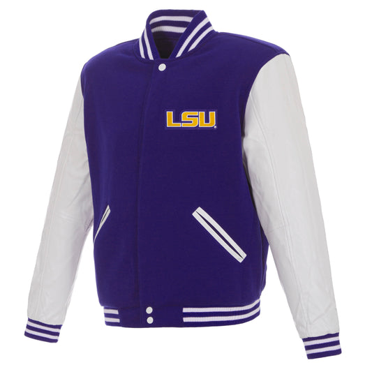 Louisiana State University Reversible Varsity Jacket