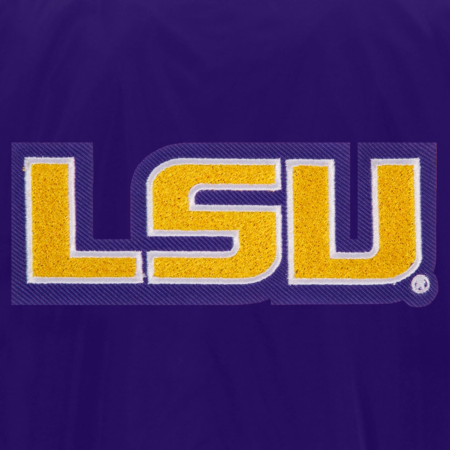 Louisiana State University Nylon Bomber Jacket