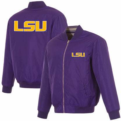 Louisiana State University Reversible Flight Jacket