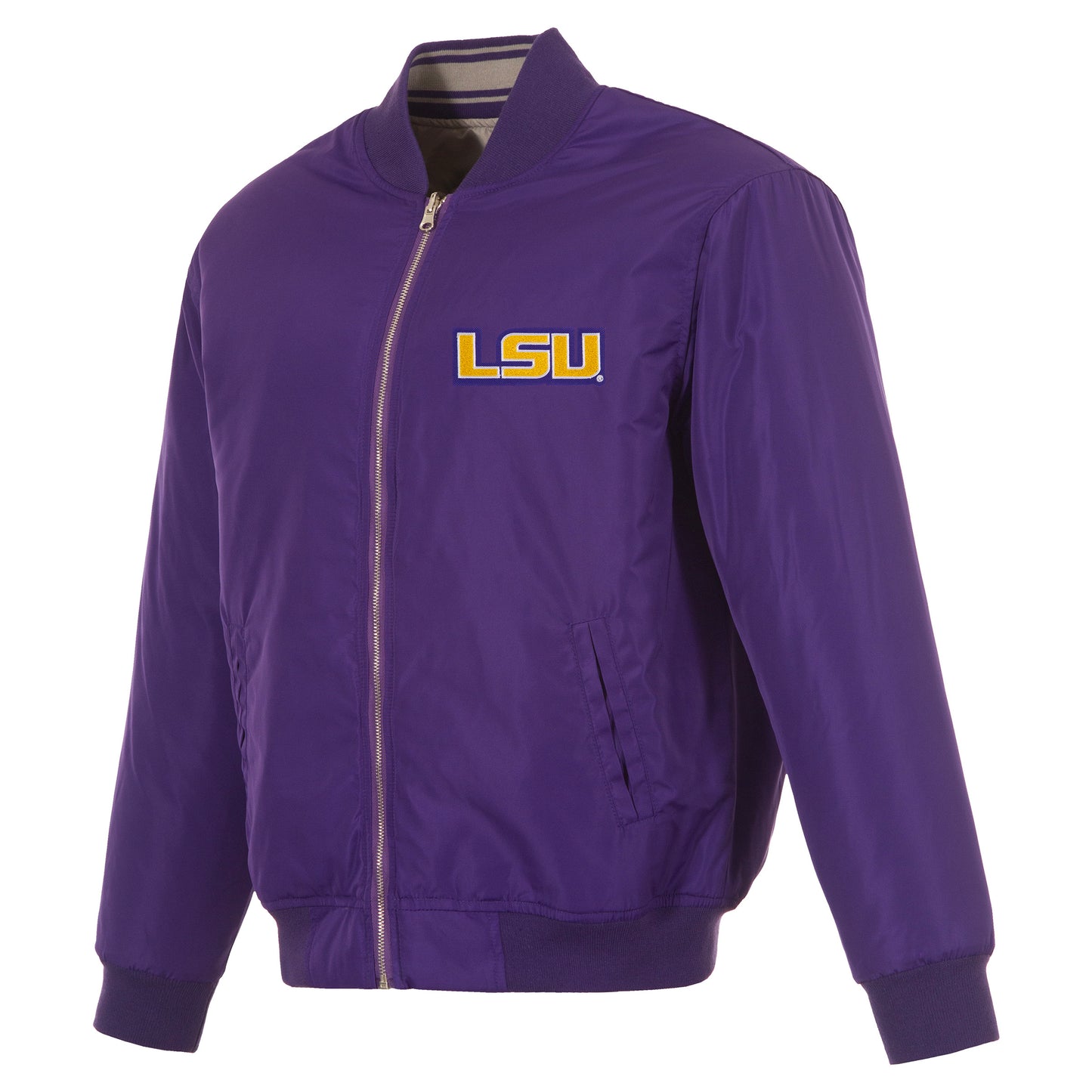 Louisiana State University Reversible Flight Jacket