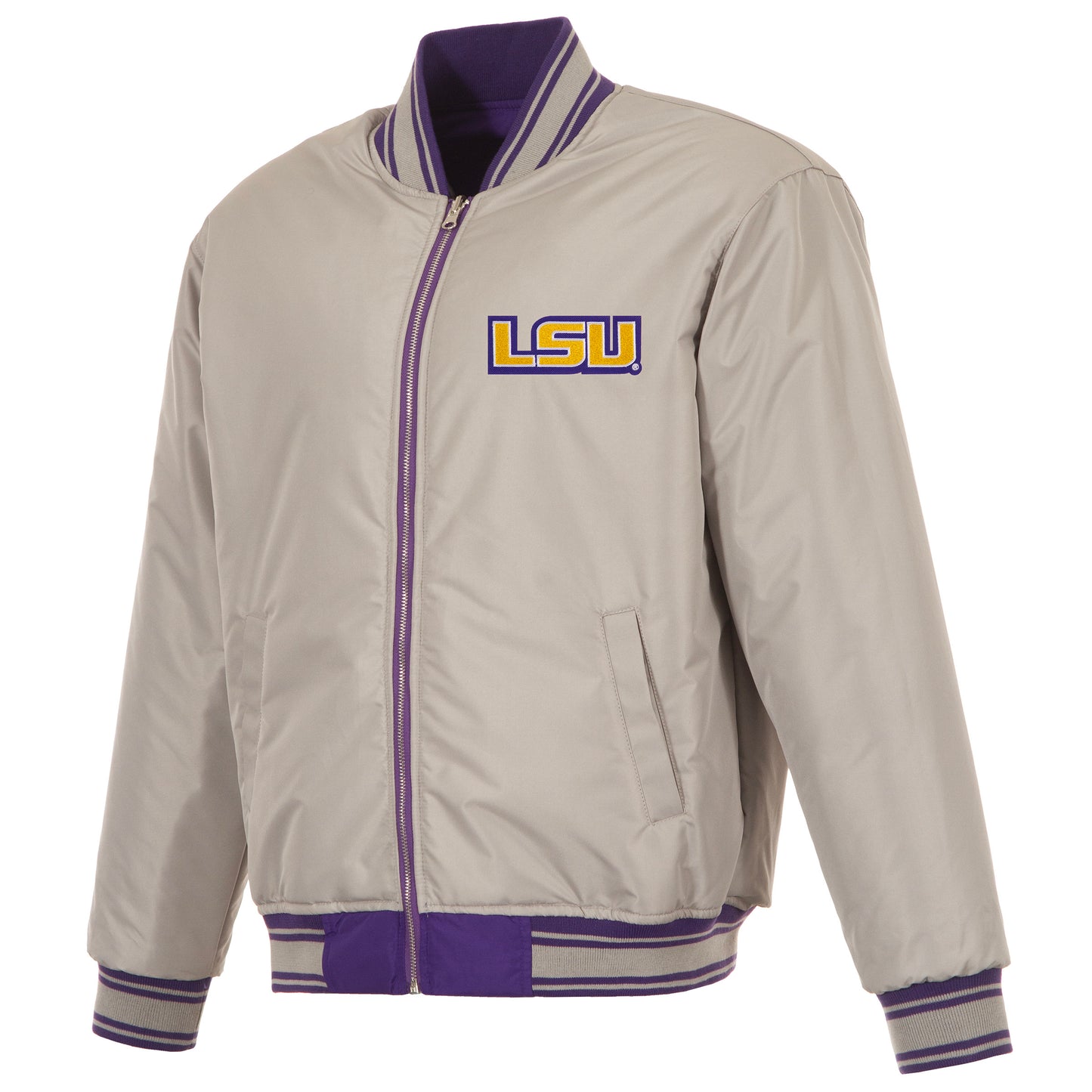 Louisiana State University Reversible Flight Jacket