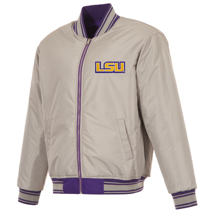 Louisiana State University Reversible Flight Jacket