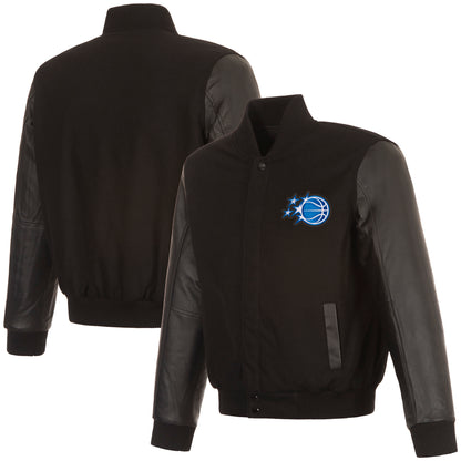 Orlando Magic Reversible Wool and Leather Jacket