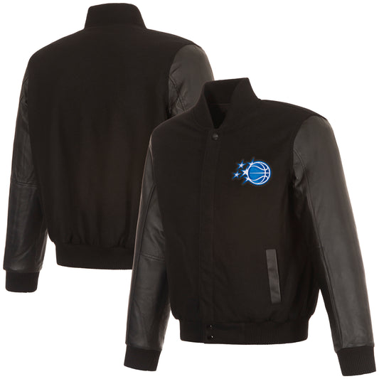 Orlando Magic Reversible Wool and Leather Jacket