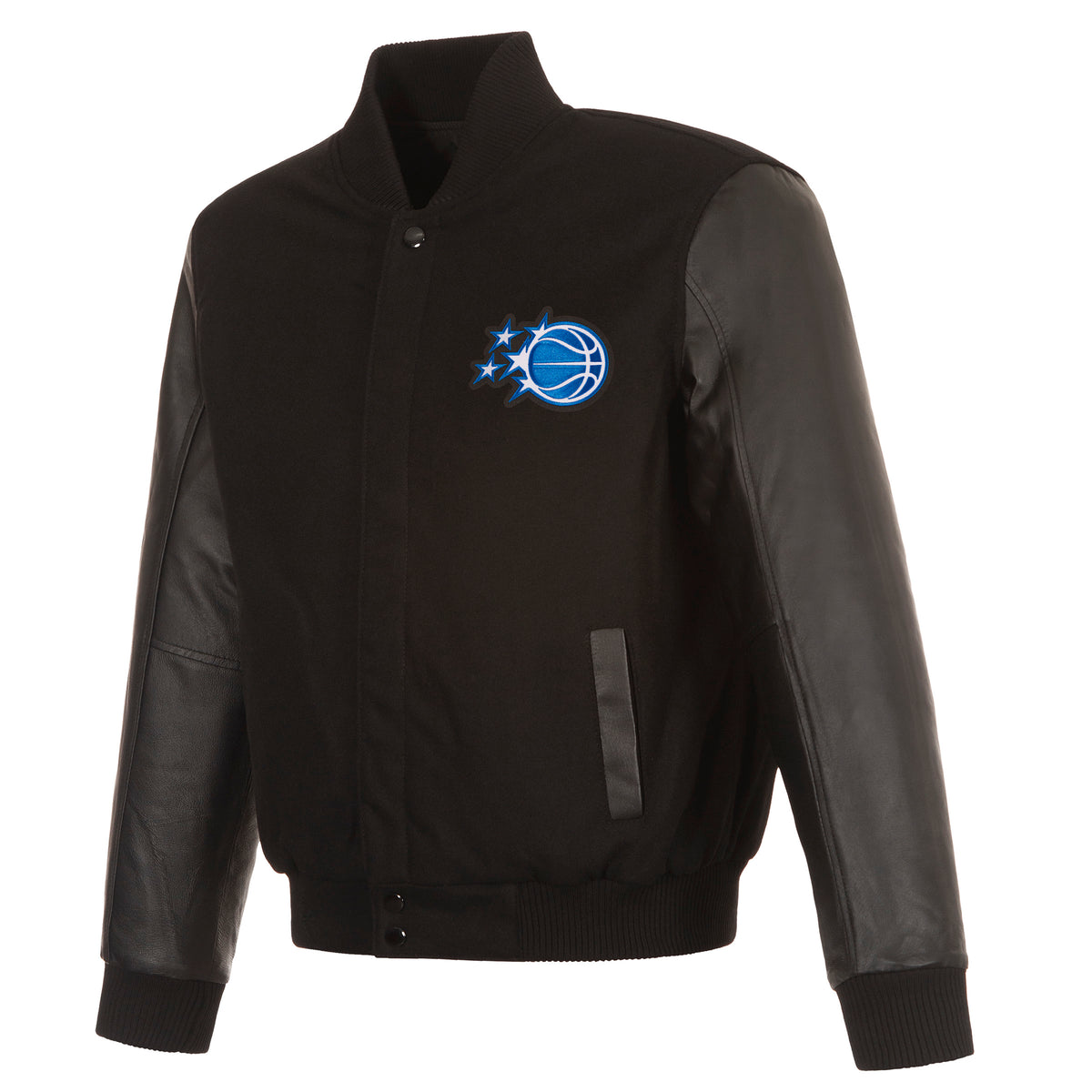 Orlando Magic Reversible Wool and Leather Jacket