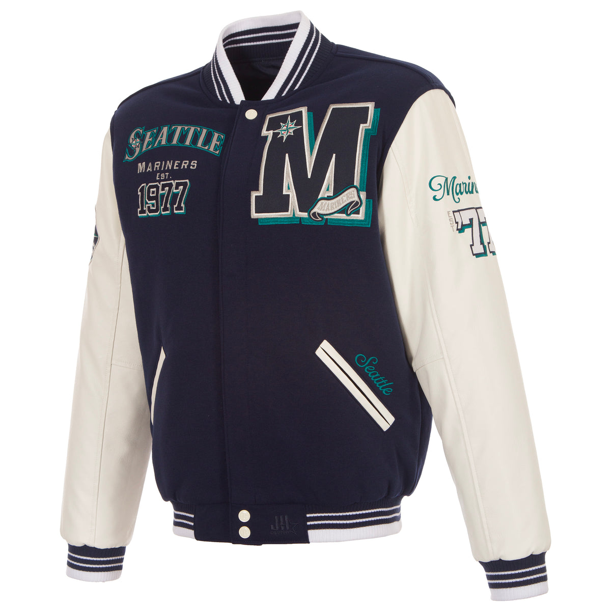 Seattle Mariners Reversible Fleece Jacket