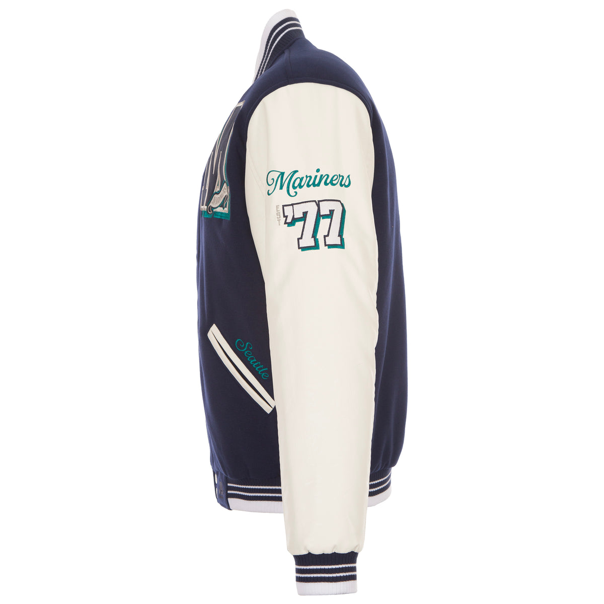 Seattle Mariners Reversible Fleece Jacket