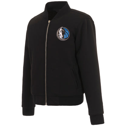 Dallas Mavericks Ladies Reversible Fleece Jacket