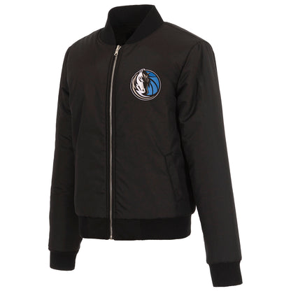 Dallas Mavericks Ladies Reversible Fleece Jacket