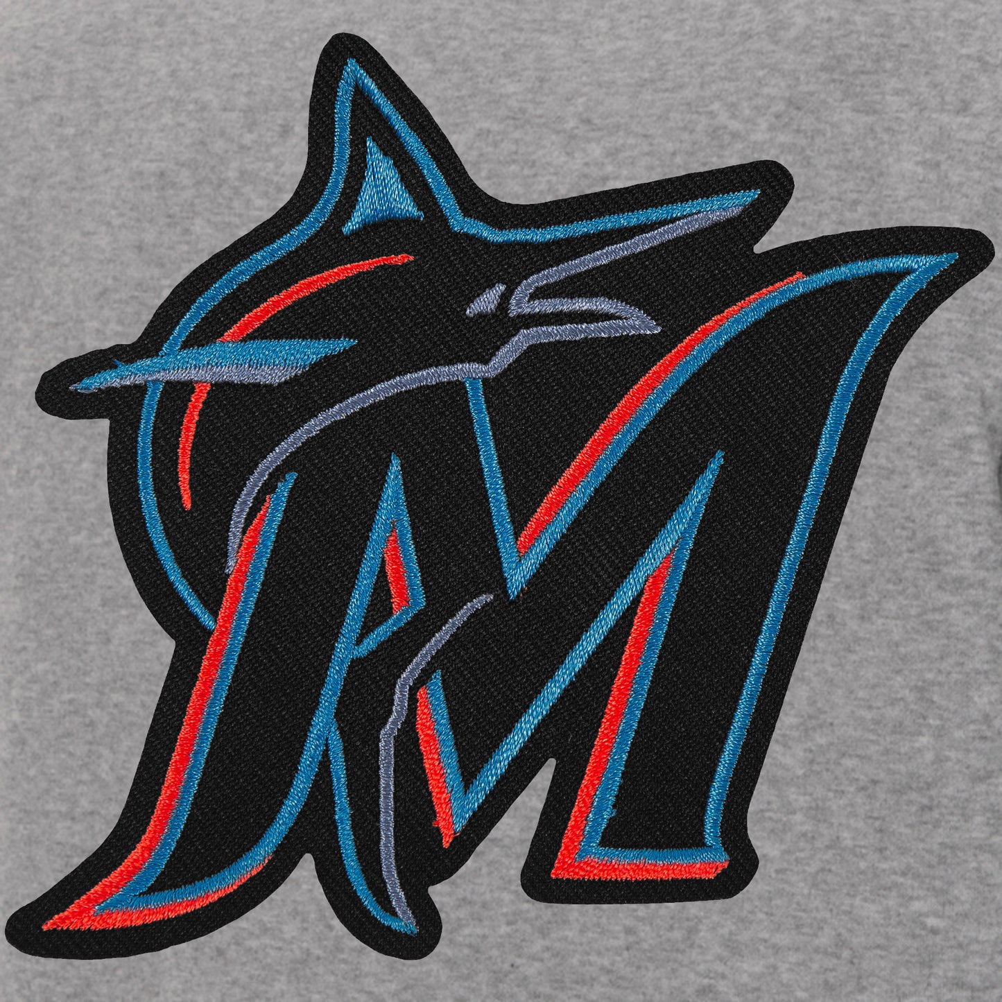 Miami Marlins Reversible Two-Tone Fleece Jacket