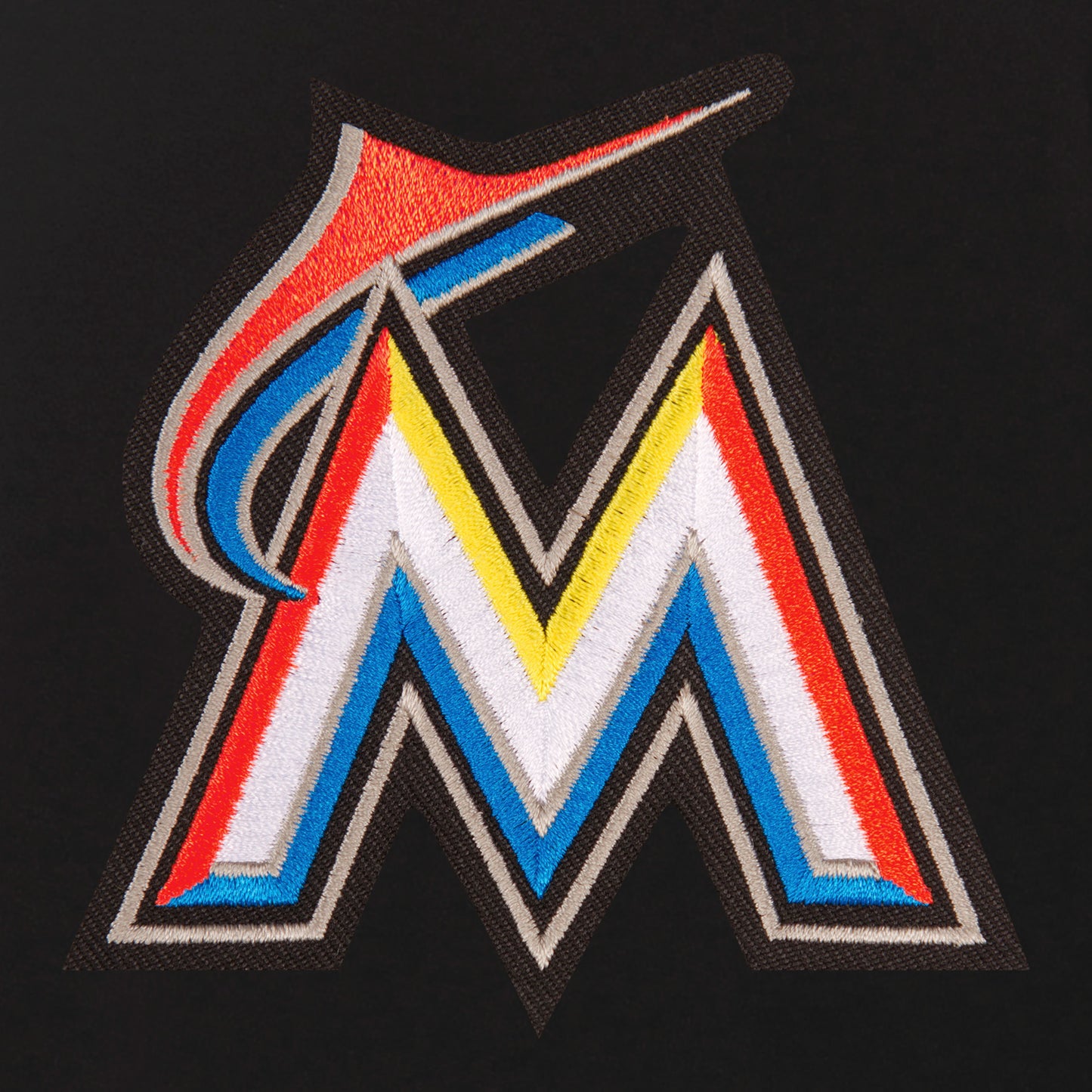 Miami Marlins Ladies Reversible Fleece Jacket