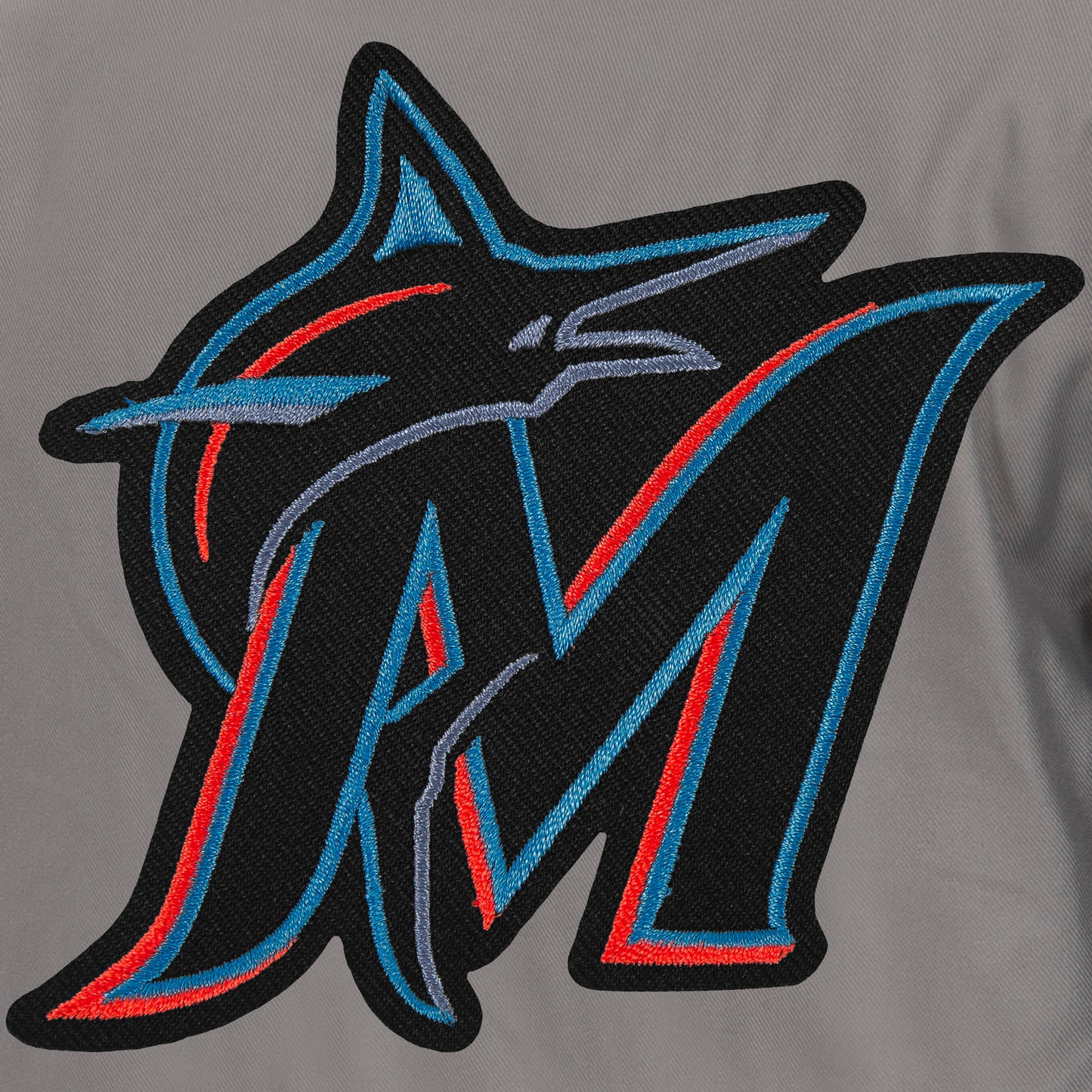 Miami Marlins Poly-Twill Jacket