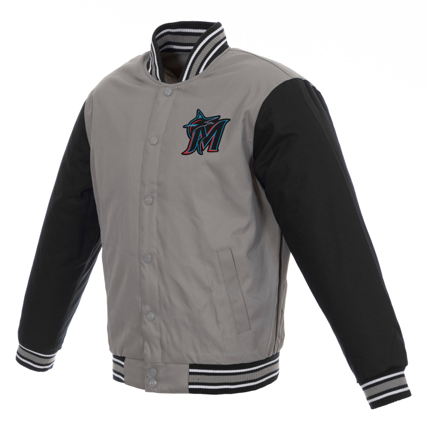 Miami Marlins Poly-Twill Jacket