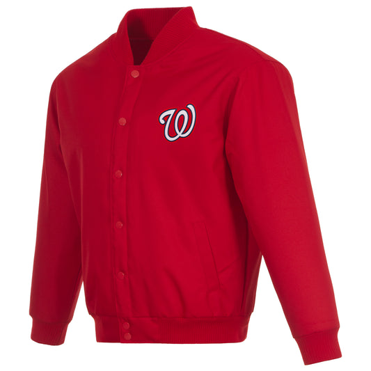 Washington Nationals Poly-Twill Jacket