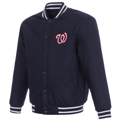 Washington Nationals Poly-Twill Jacket