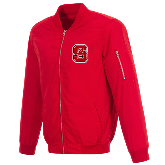 North Carolina State Nylon Bomber Jacket