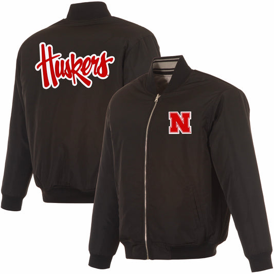 University of Nebraska Reversible Flight Jacket