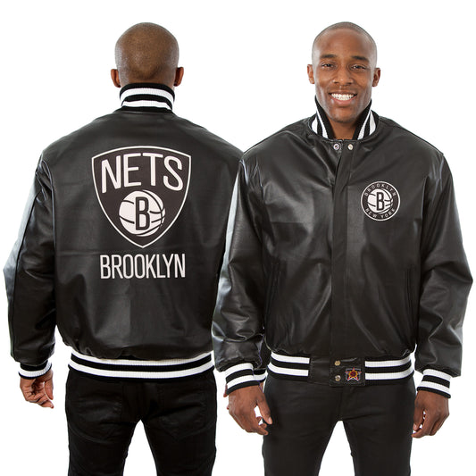 Brooklyn Nets Full Leather Jacket