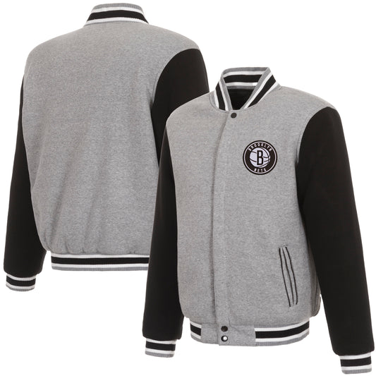 Brooklyn Nets Reversible Fleece Jacket