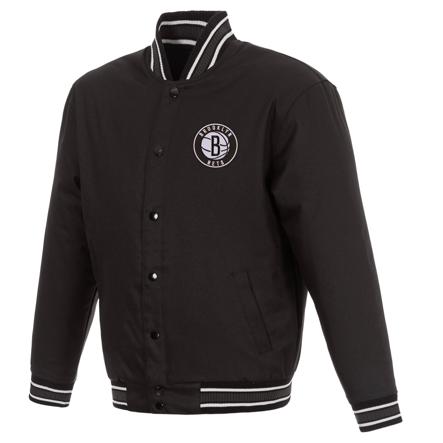 Brooklyn Nets Poly-Twill Jacket