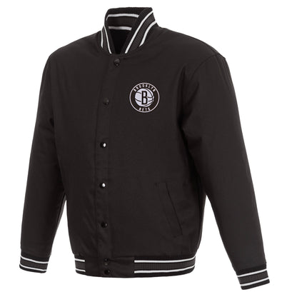 Brooklyn Nets Poly-Twill Jacket