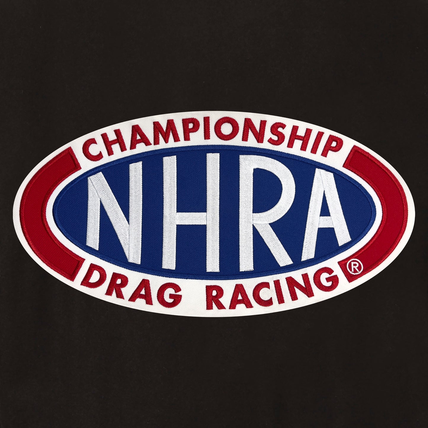 NHRA Reversible Wool and Leather Jacket