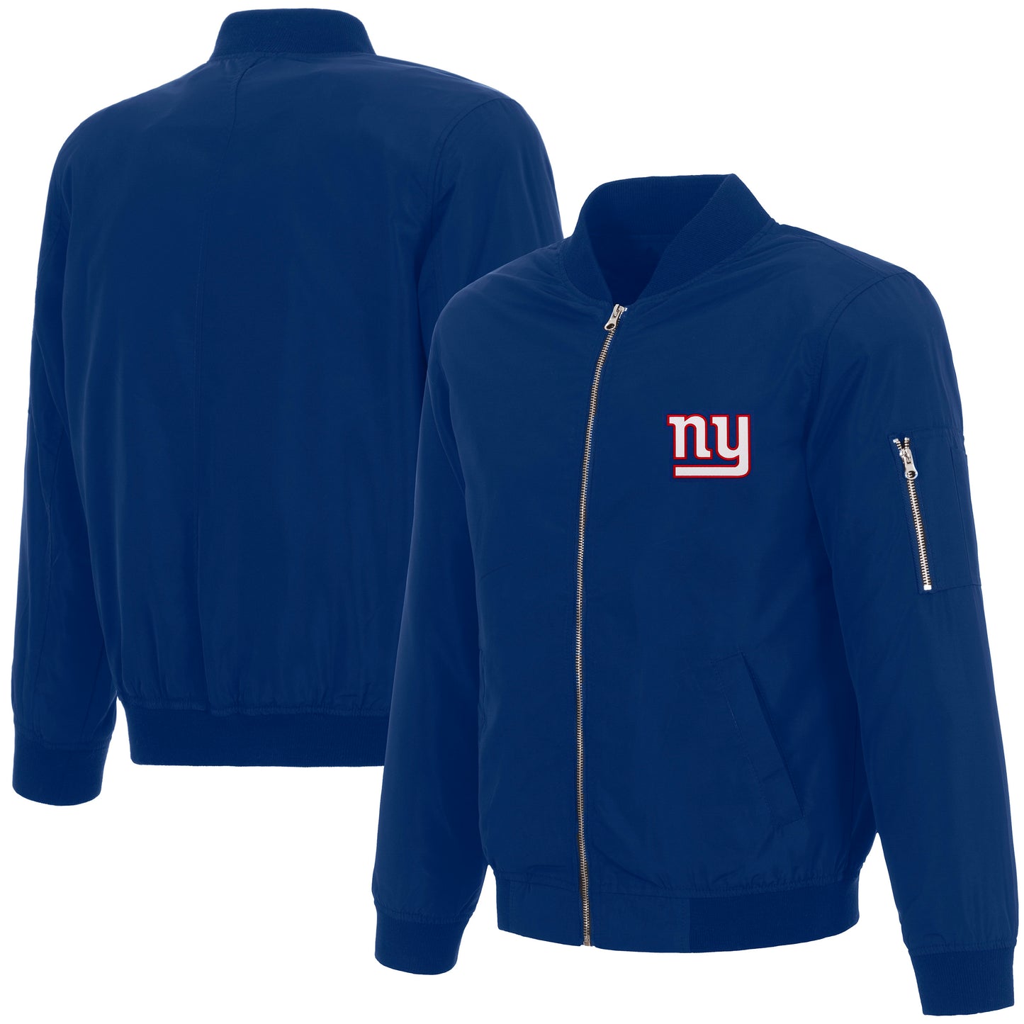 New York Giants Nylon Bomber Jacket