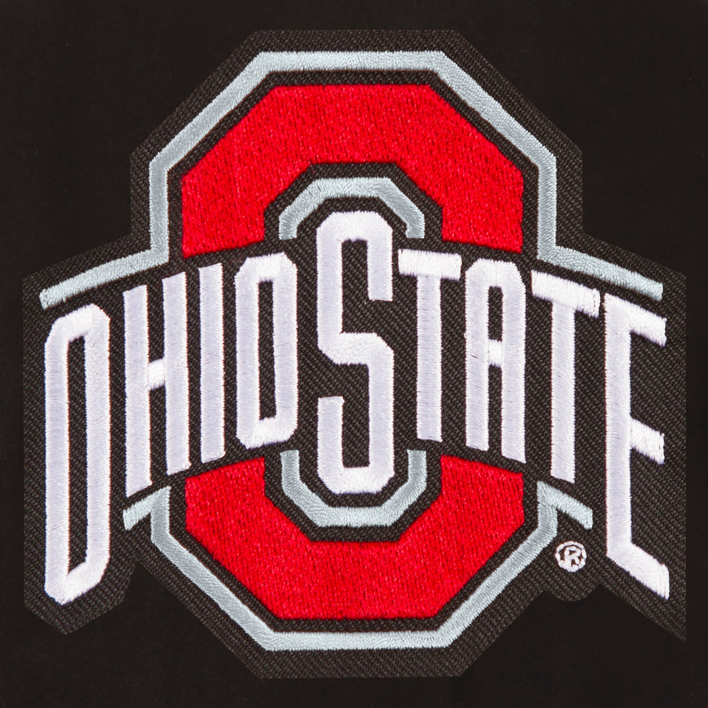 Ohio State University Reversible Wool and Leather Jacket