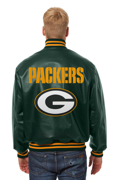 Green Bay Packers Full Leather Jacket