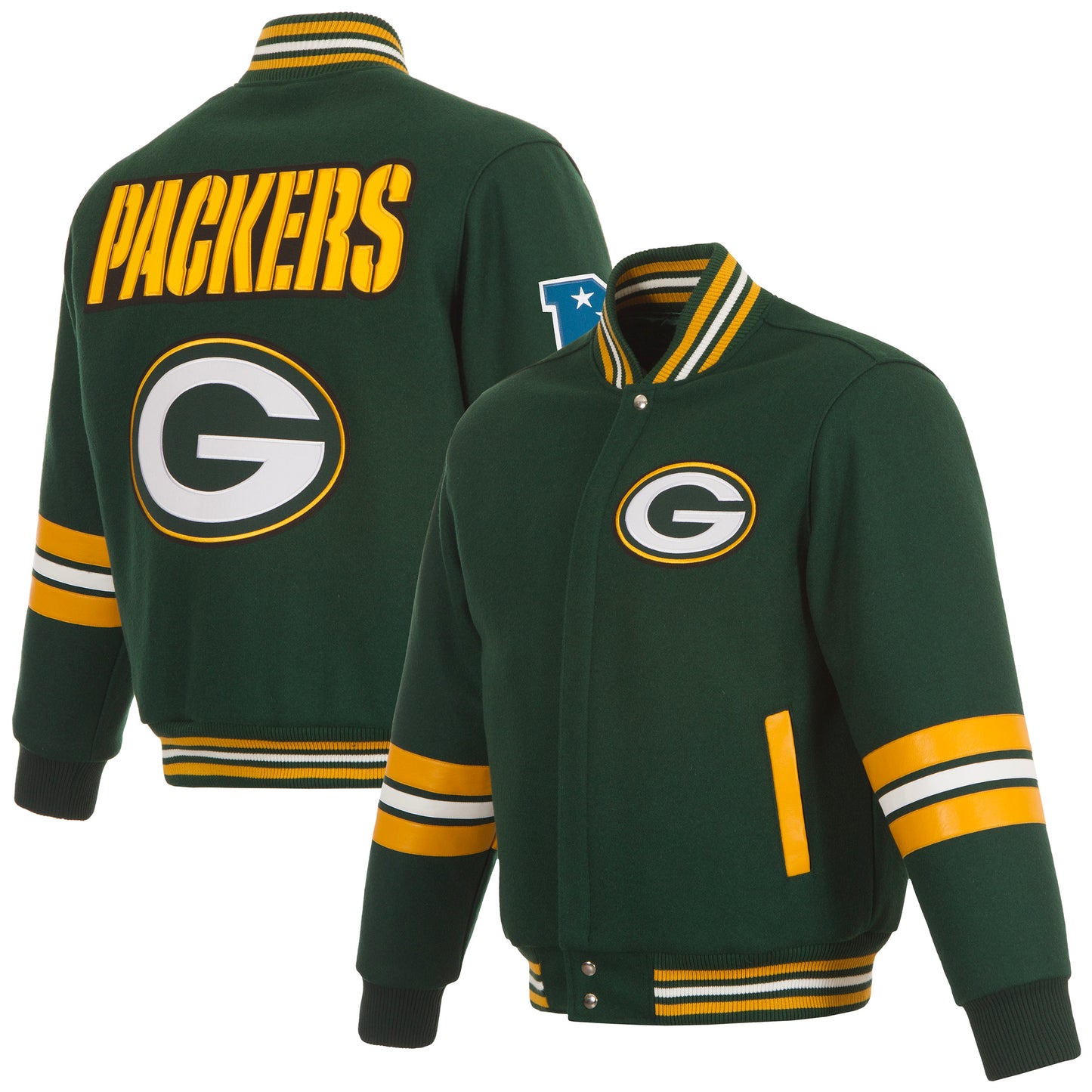 Green Bay Packers Wool Jacket