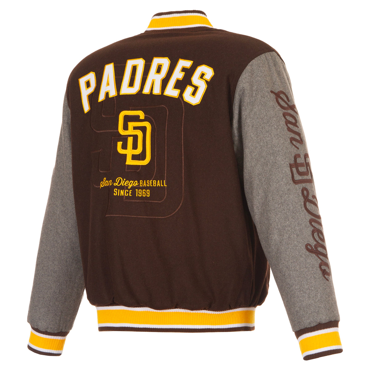 San Diego Padres Reversible All Wool Jacket