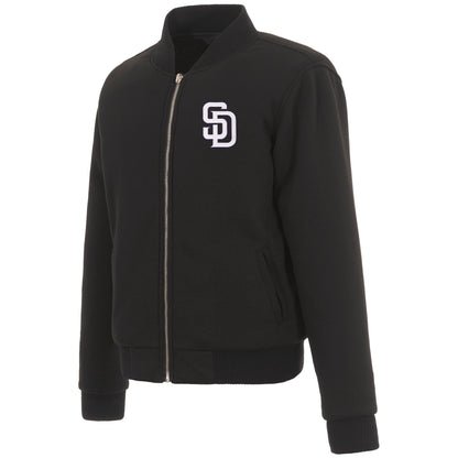 San Diego Padres Ladies Reversible Fleece Jacket