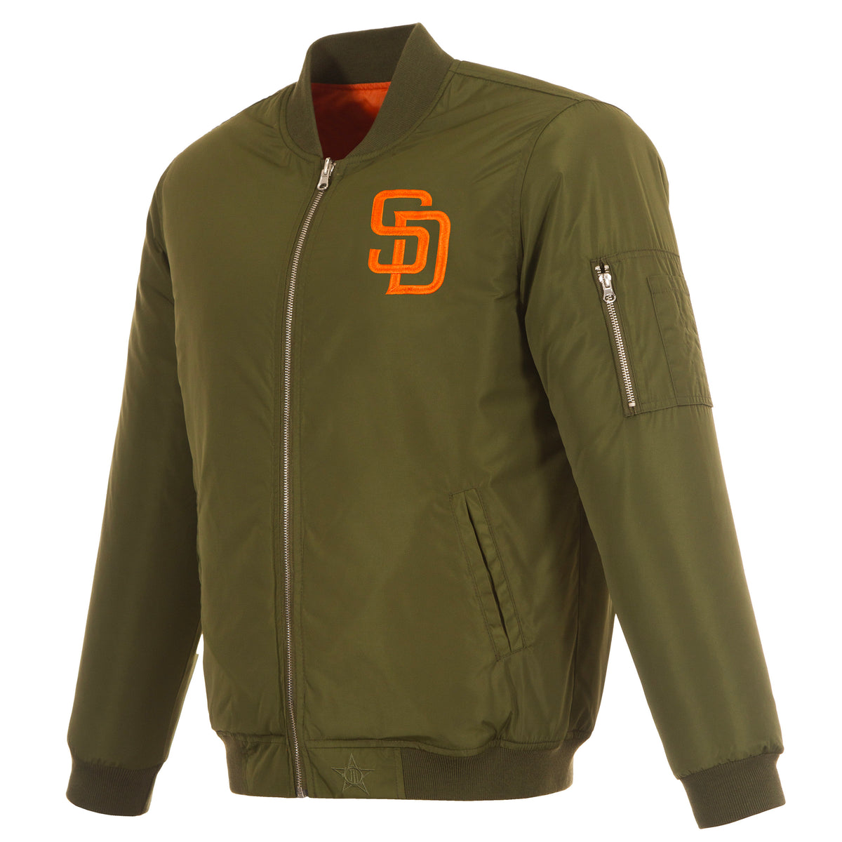San Diego Padres Reversible Flight Jacket
