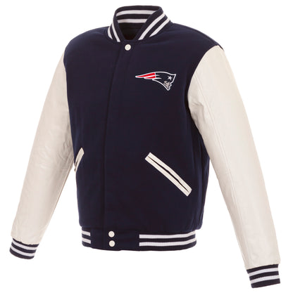 New England Patriots Reversible Varsity Jacket