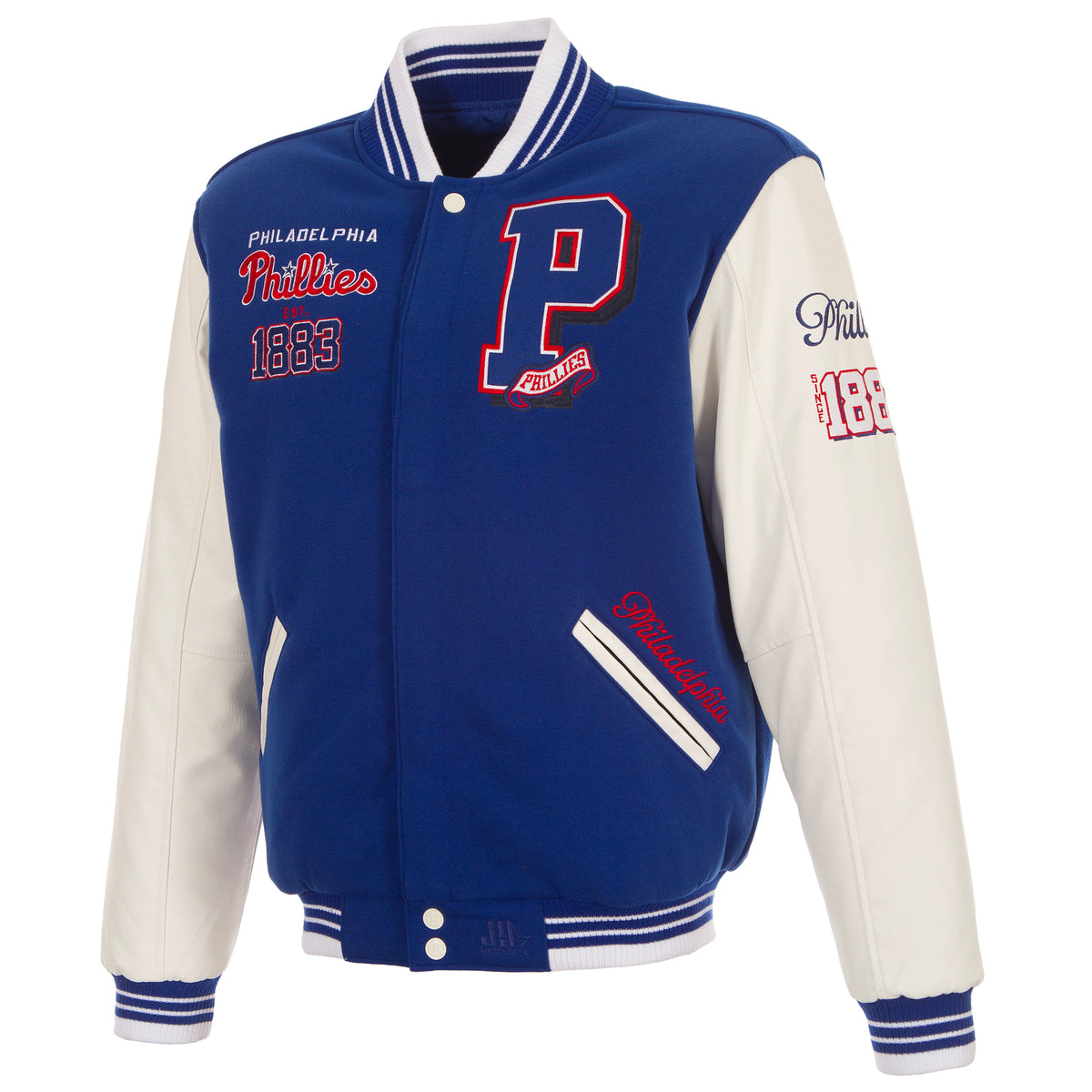 Philadelphia Phillies Reversible Fleece Jacket