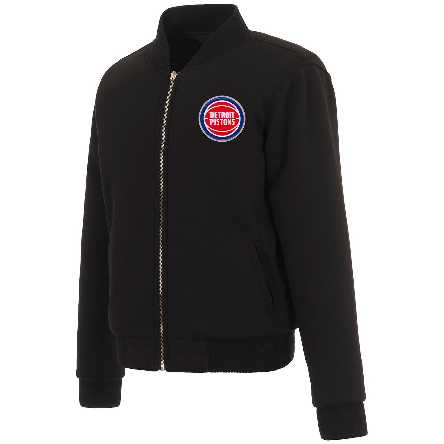 Detroit Pistons Ladies Reversible Fleece Jacket