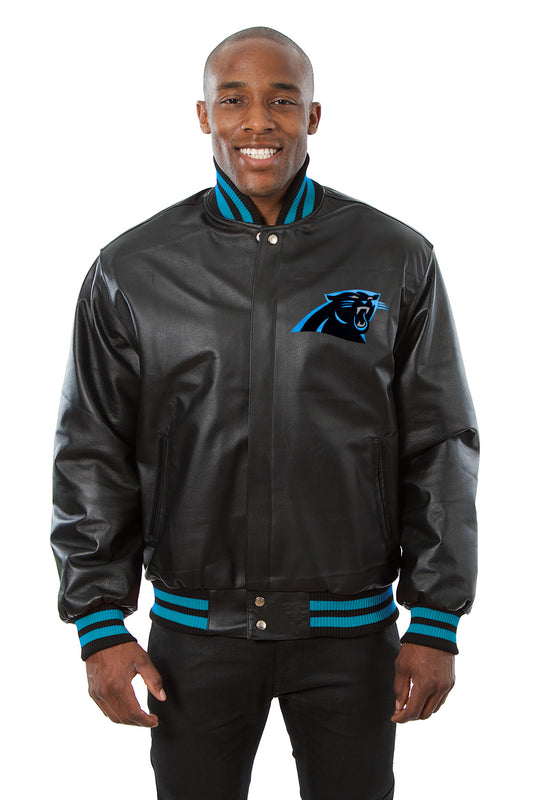 Carolina Panthers Full Leather Jacket