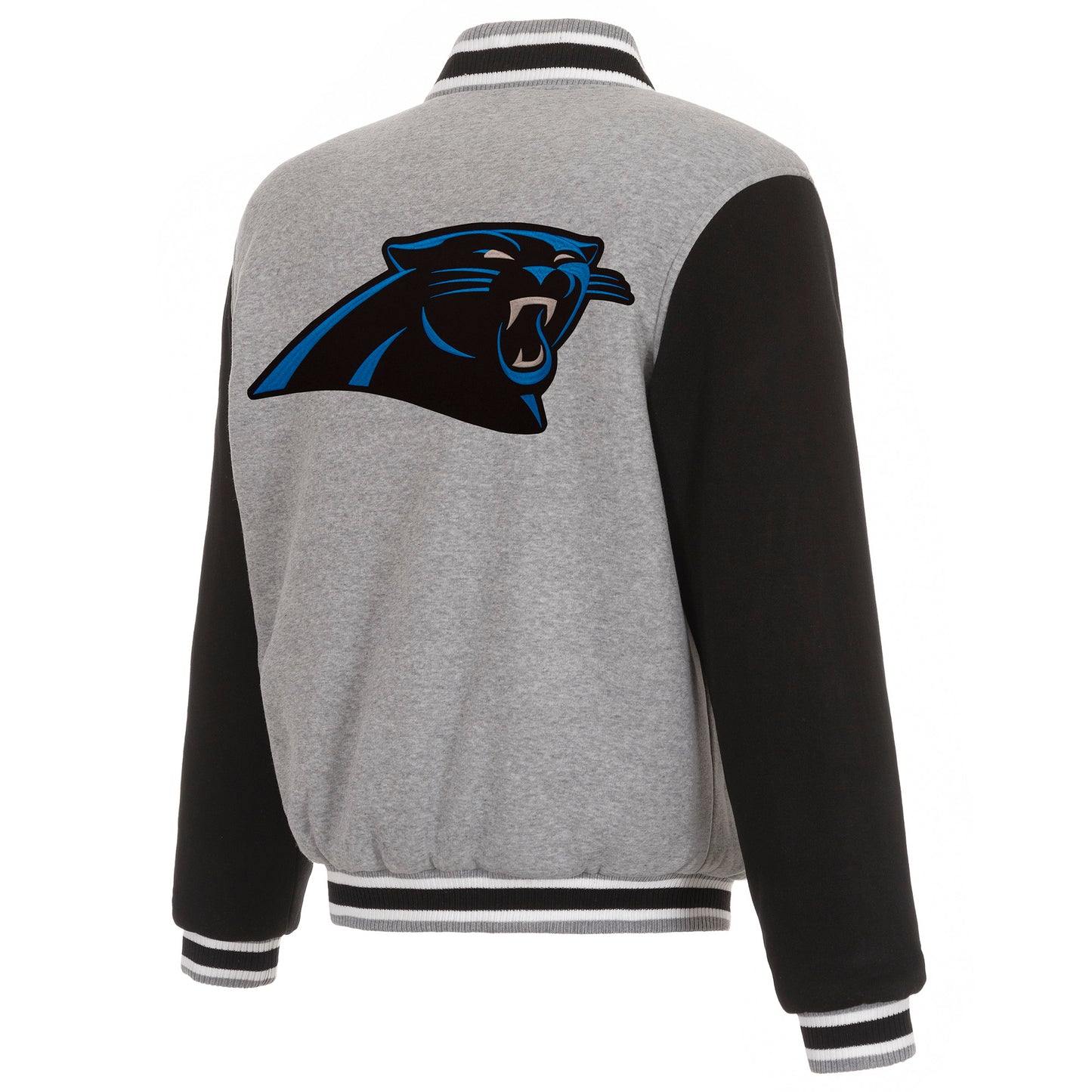 Carolina Panthers Reversible Two-Tone Fleece Jacket
