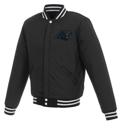 Carolina Panthers Reversible Varsity Jacket