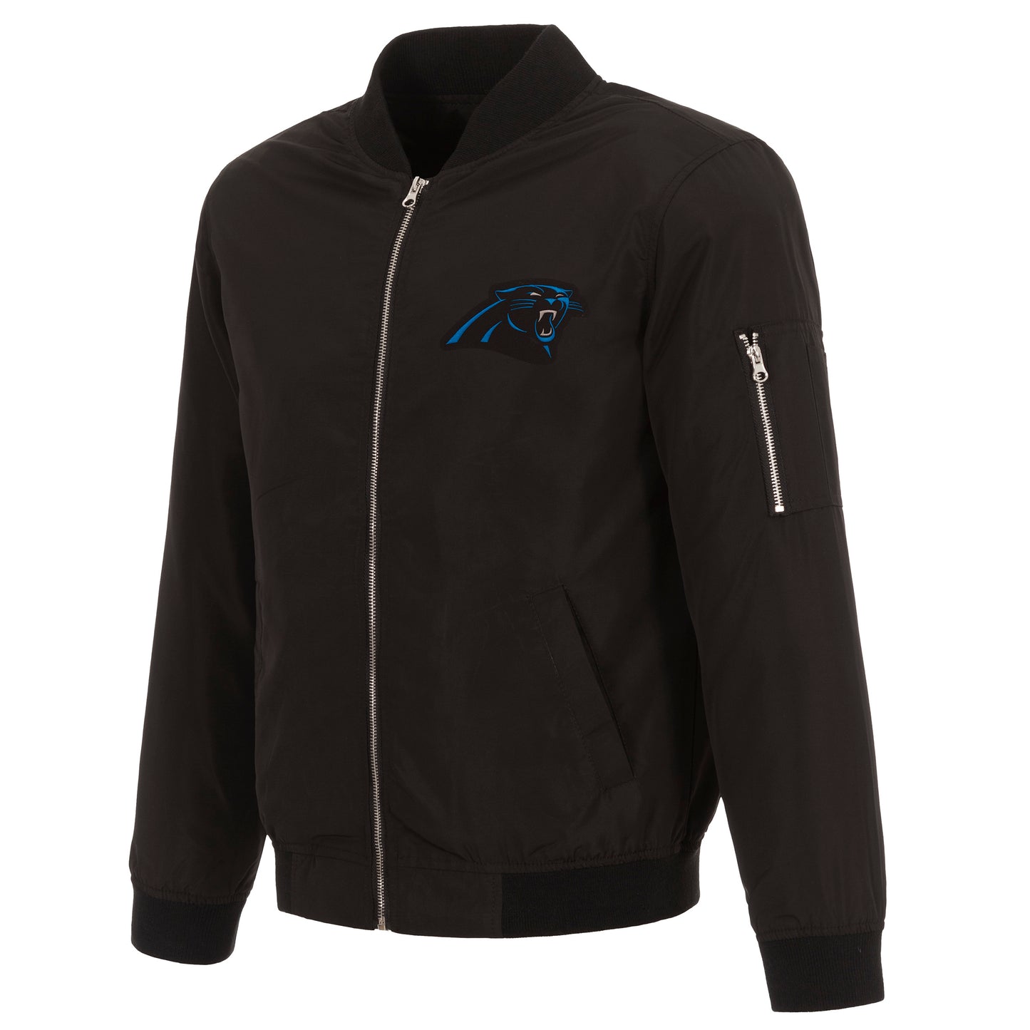 Carolina Panthers Nylon Bomber Jacket