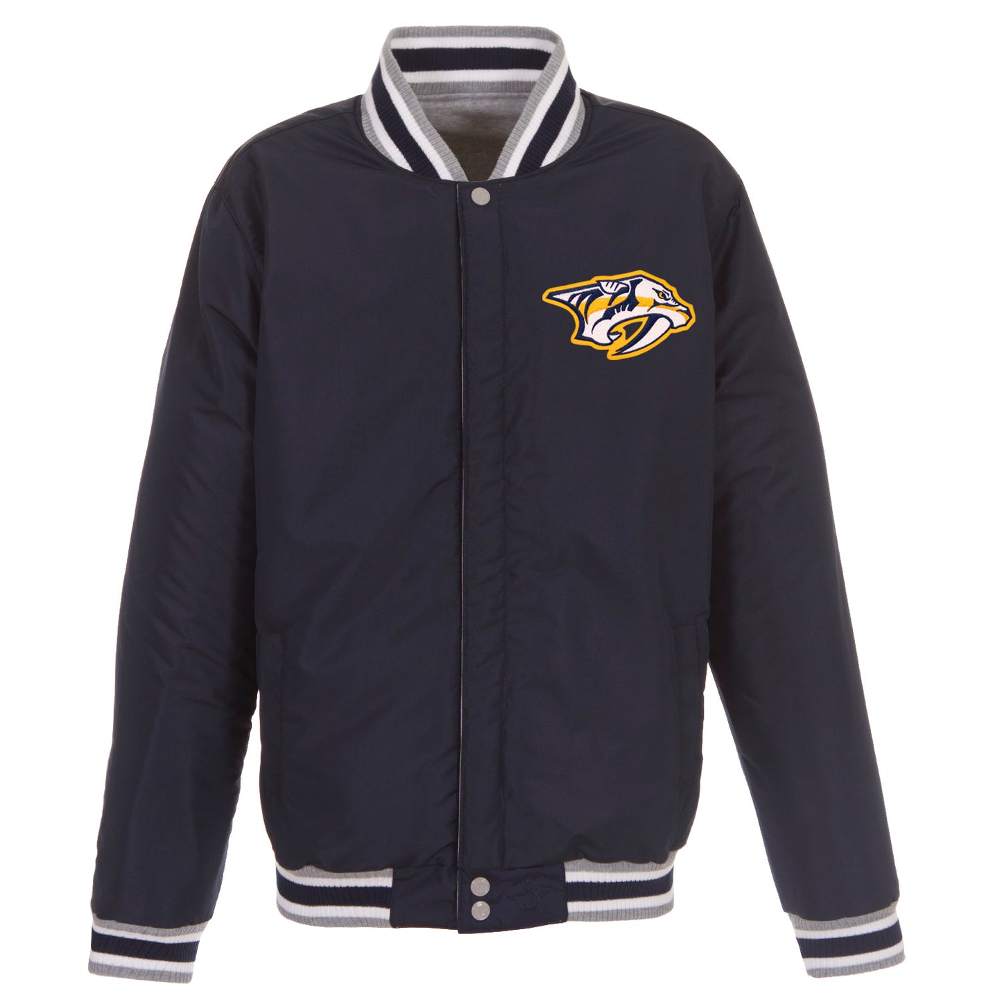 Nashville Predators Reversible Two-Tone Fleece Jacket