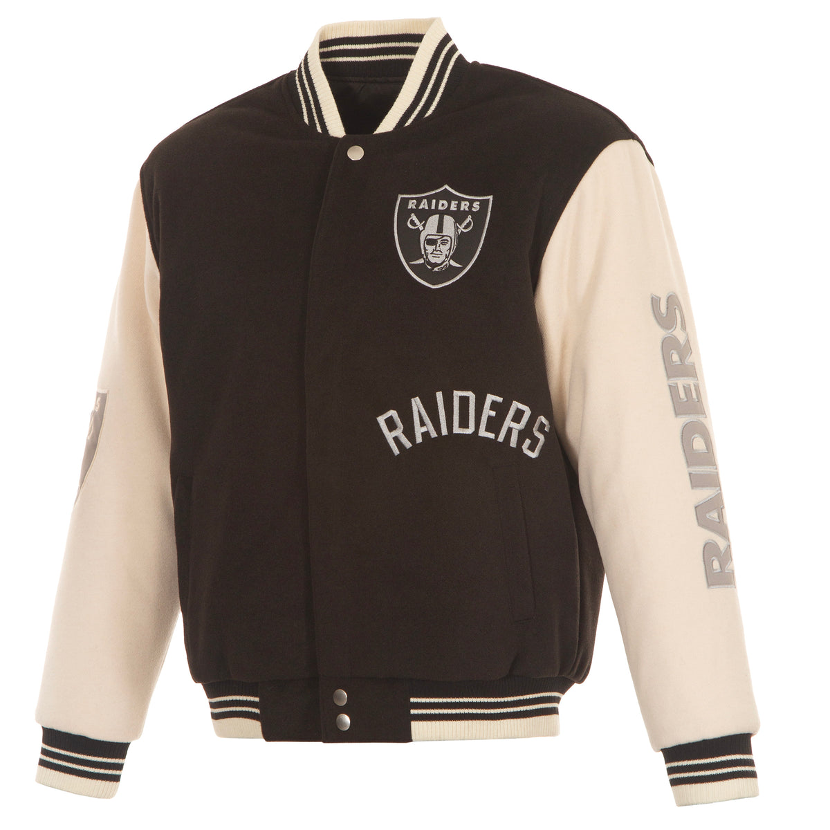Las Vegas Raiders Reversible Varsity Jacket