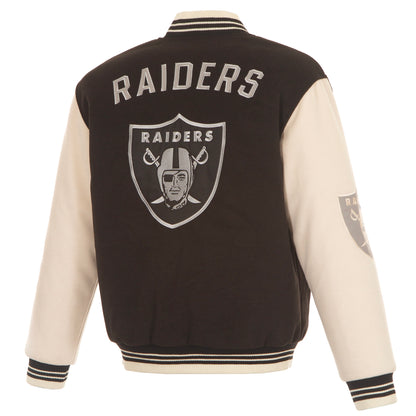 Las Vegas Raiders Reversible Varsity Jacket