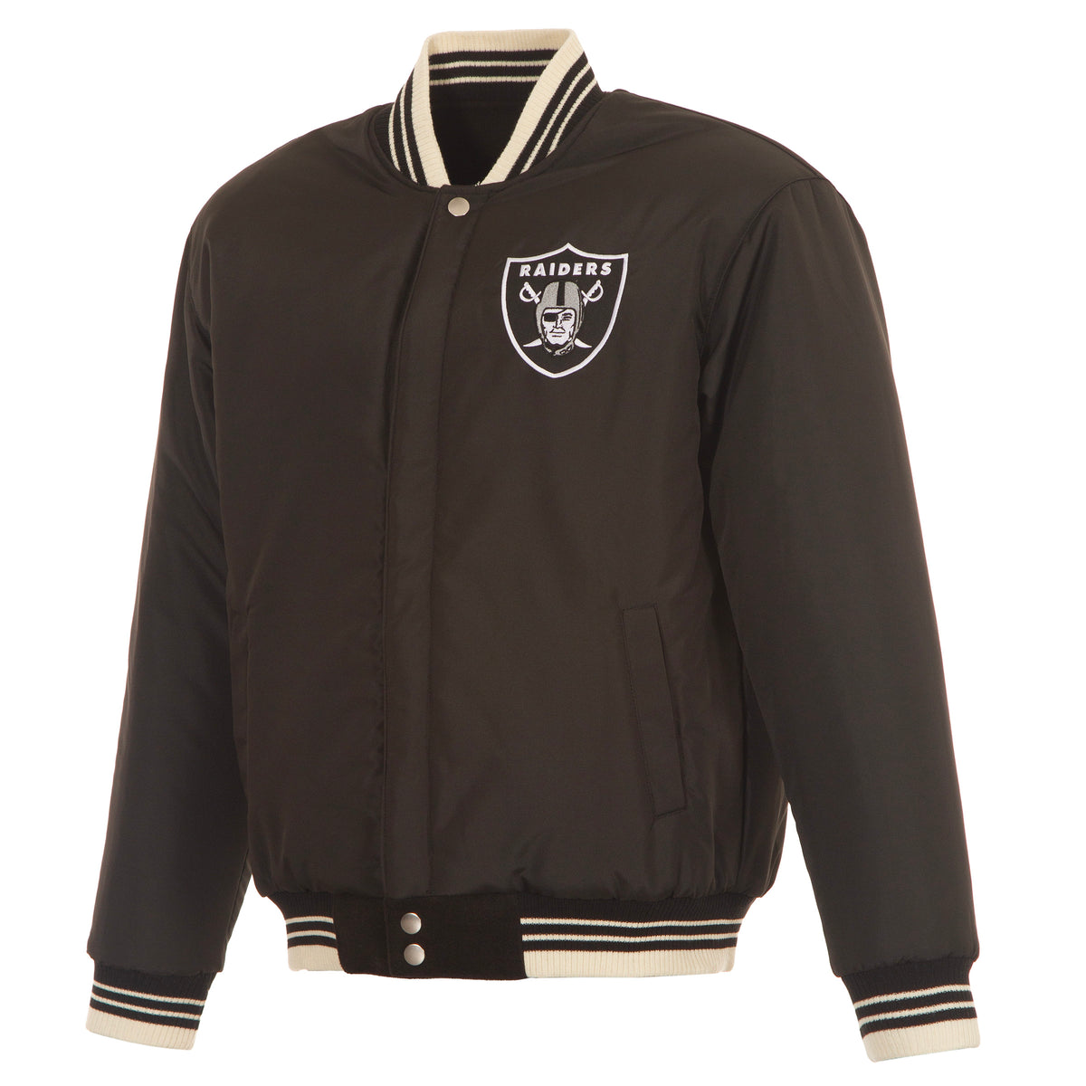 Las Vegas Raiders Reversible Varsity Jacket