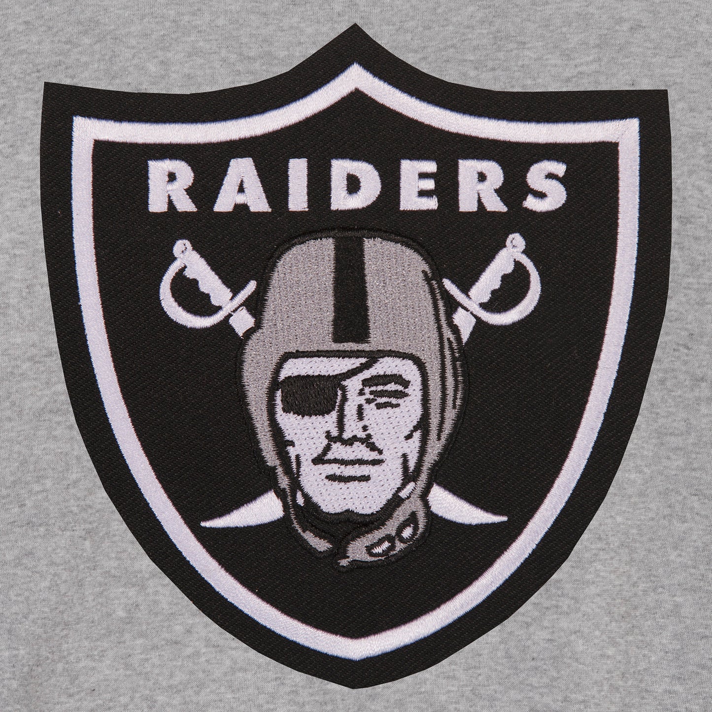 Las Vegas Raiders Reversible Two-Tone Fleece Jacket